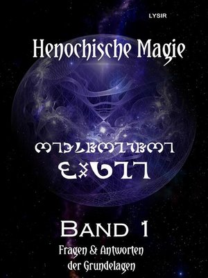 cover image of Henochische Magie--Band 1
